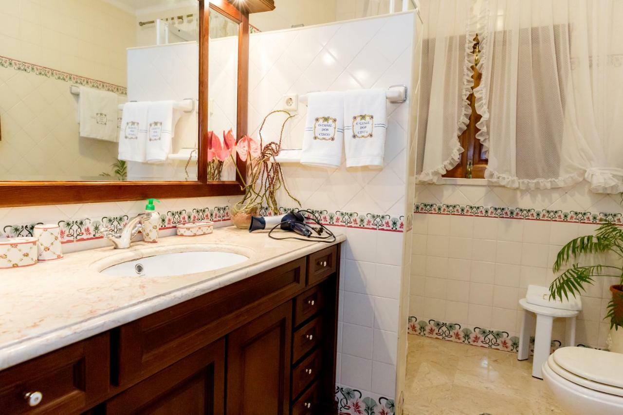 Casal Dos 5 Hotel Minde Bagian luar foto